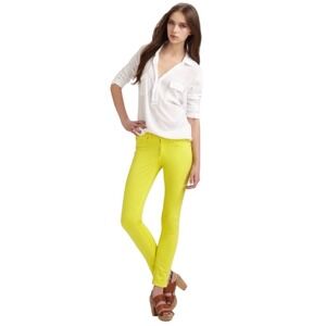 RAG & BONE Yellow Jean/Leggings Size 30 | EUC
